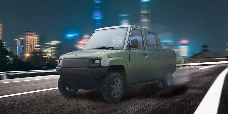 Pickup EV με κίνηση στους πίσω τροχούς